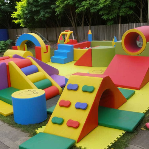 Popular Vinyl foam playground for kids birthday party amusement number toddler indoor small soft play equipment