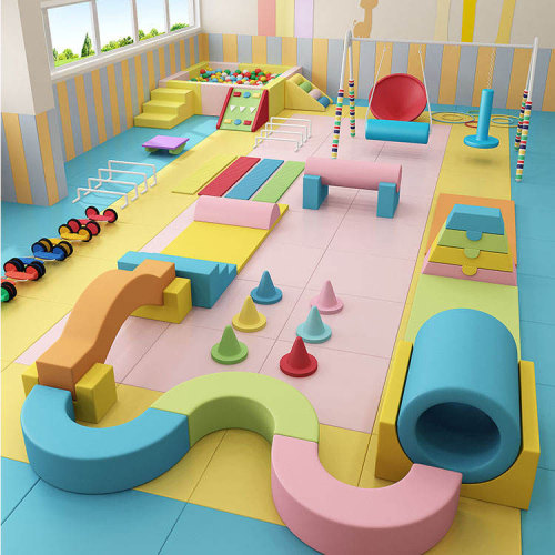 Kids Sensory Integration Equipment Soft Play For Kids Play Area Playroom Autism Montessori Sensory Gym Room