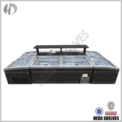 Frost-free Island Freezer C For Supermarket Fridge