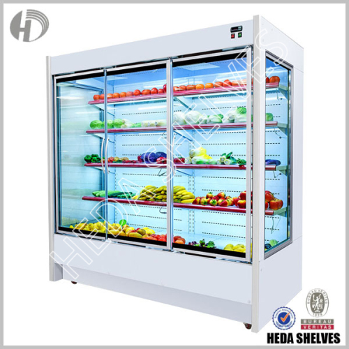 Multideck Chiller With Glass Door Fridge