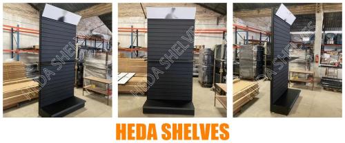 Car Beauty Shop Slatted Board Display Stand - Vietnam