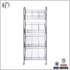 Retail Store Steel Basket Display Fixtures