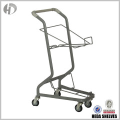 Double-layer Supermarket Grocery Cart - Type B