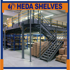 Multi-Level Racking System For Warehouse Storage