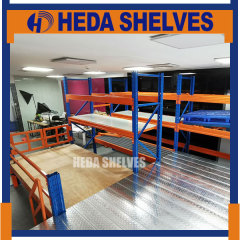Mezzanine Racking System Sample For Heda Shelves