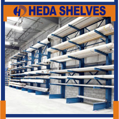 Steel Pipe Storage Systems Cantilever Racking