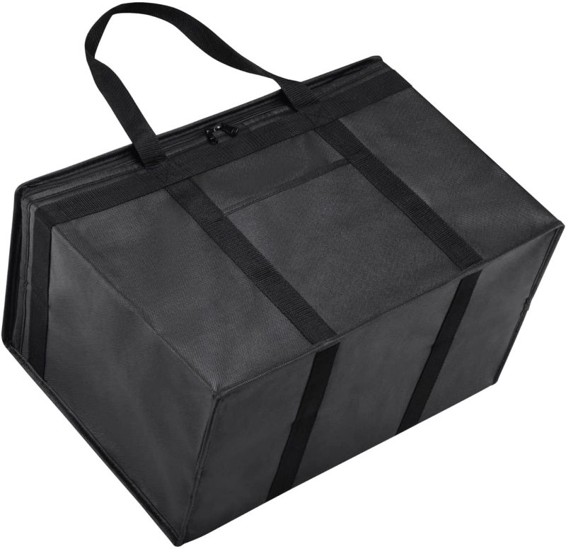 Foldable Cooler Grocery Bag with Pocket