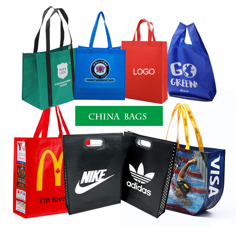 Custom Non Woven Shopping Bag With Logo Printing