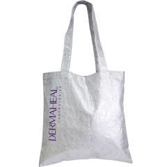 Customized tyvek tote shopping bag with logo printing