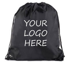 Drawstring Shopping Bag Blank or LOGO printed