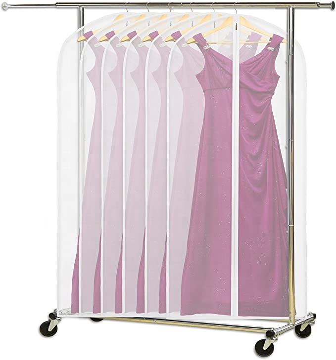 Transparent PEVA Garment / Suit Bag