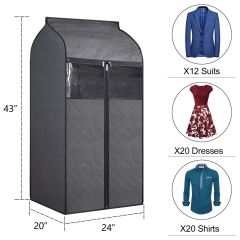 Non-Woven Large Garment Rack Cover for Storage