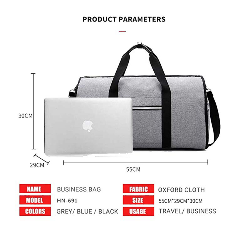 Waterproof Lightweight Travel Duffle Garment / Suit Bag