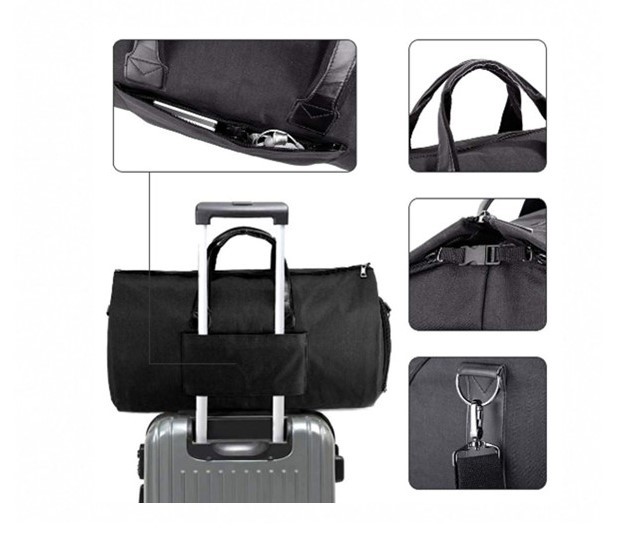 2 in 1 Hanging Suitcase Garment / Suit Bag