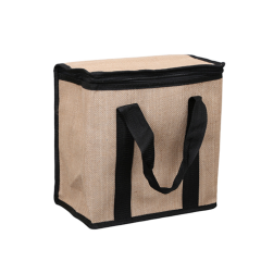 Portable Linen Thermal Cooler / Grocery Bag