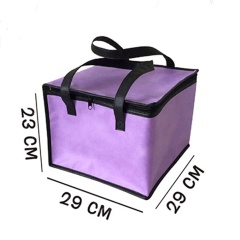 Non-Woven Cooler / Grocery Bag With Zipper