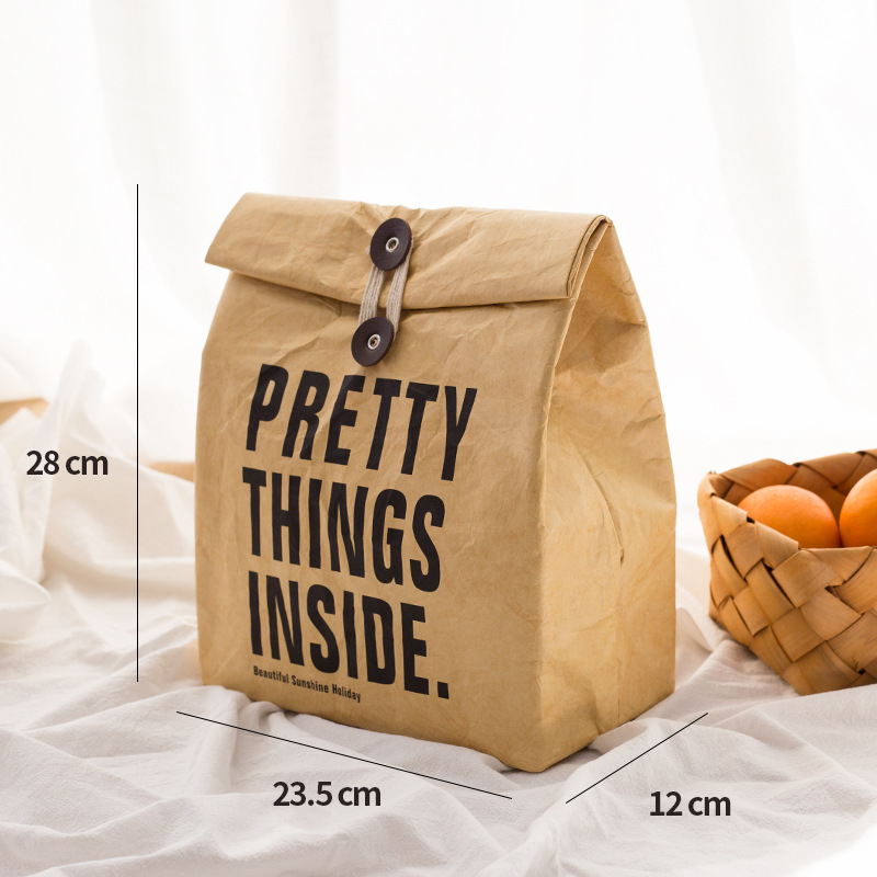 2022 New arrival Tyvek Lunch Bag Waterproof Cooler / Grocery Bag