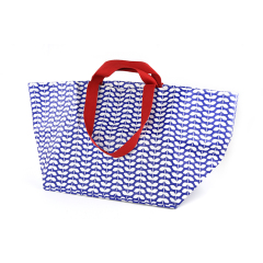 Reusable Foldable rPET Eco PP Woven Shopping Bags