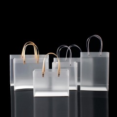 rPET PVC transparent gift bag