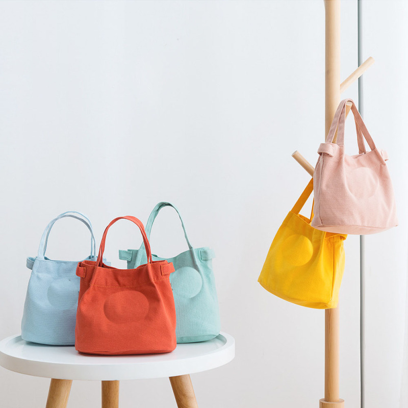 The Small Bags Sack Cotton Canvas Tote Bag