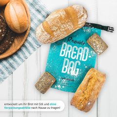 BPA Free Recycled Polyester Reusable rPET Bread Bag