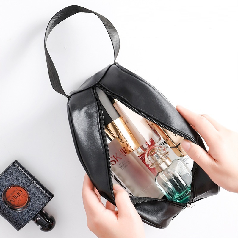 Waterproof Zipper Pouch Transparent PVC Cosmetic Bag