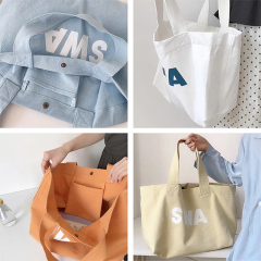 Customized Environment-Friendly Large Cotton Canvas Bag