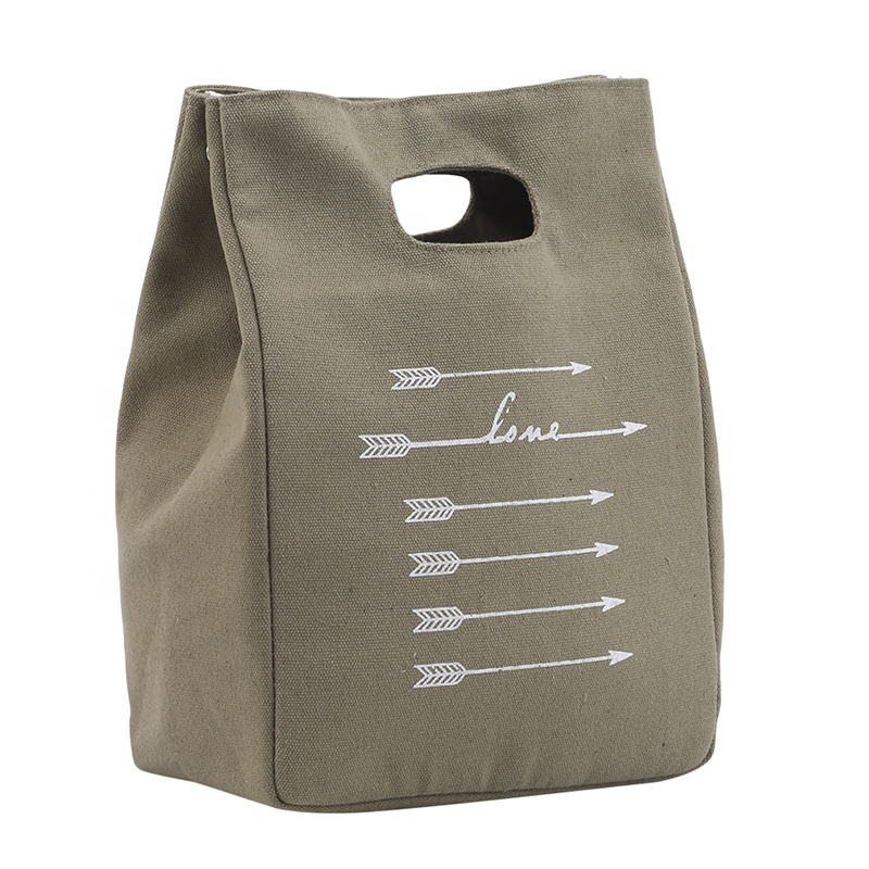 Cotton Canvas Lunch Box