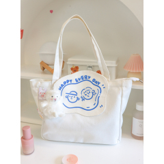 Cute Plain Recycled Shopping Cotton Bags