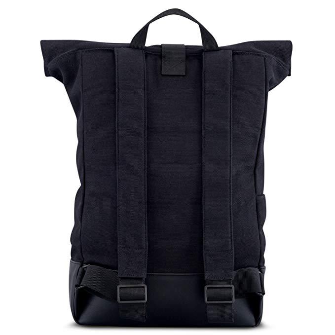 New fabric Recycled rPET Roll-top Backpack