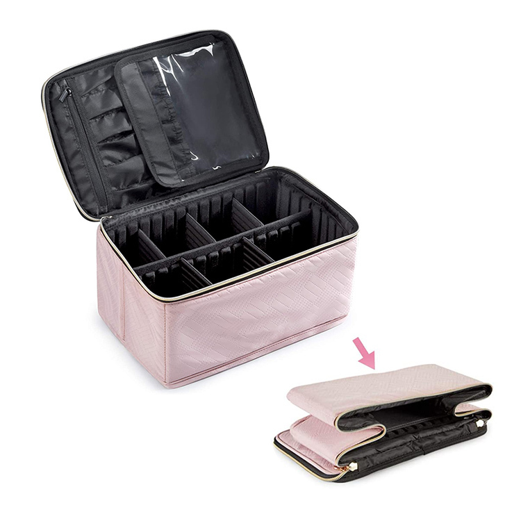 Maleta De Maquiagem High-Quality Travel Cosmetic Makeup Bag