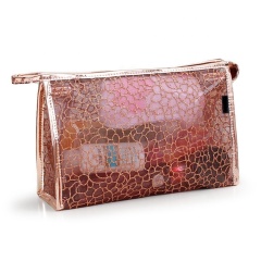 Transparent Cosmetic Bag Clear Zipped Travel