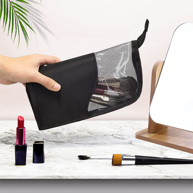 Cosmetic Makeup Brush Organizer Bag