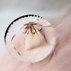 Velvet Bag Ribbon Pendant Wedding