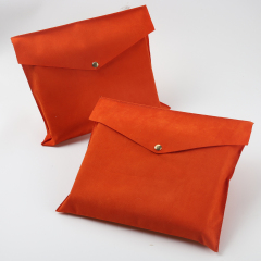 Drawstring Suede Paper Box Gift Packaging Pouch