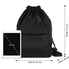 Football Drawstring Bag Custom