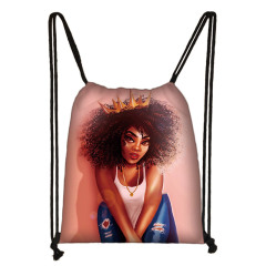 Custom Drawstring Printed Waterproof Drawstring Bag