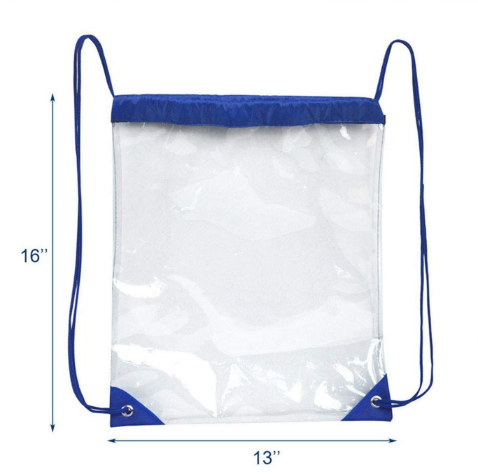Custom PVC Clear Drawstring Bag