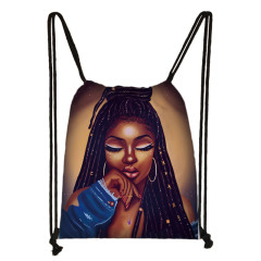 Custom Drawstring Printed Waterproof Drawstring Bag