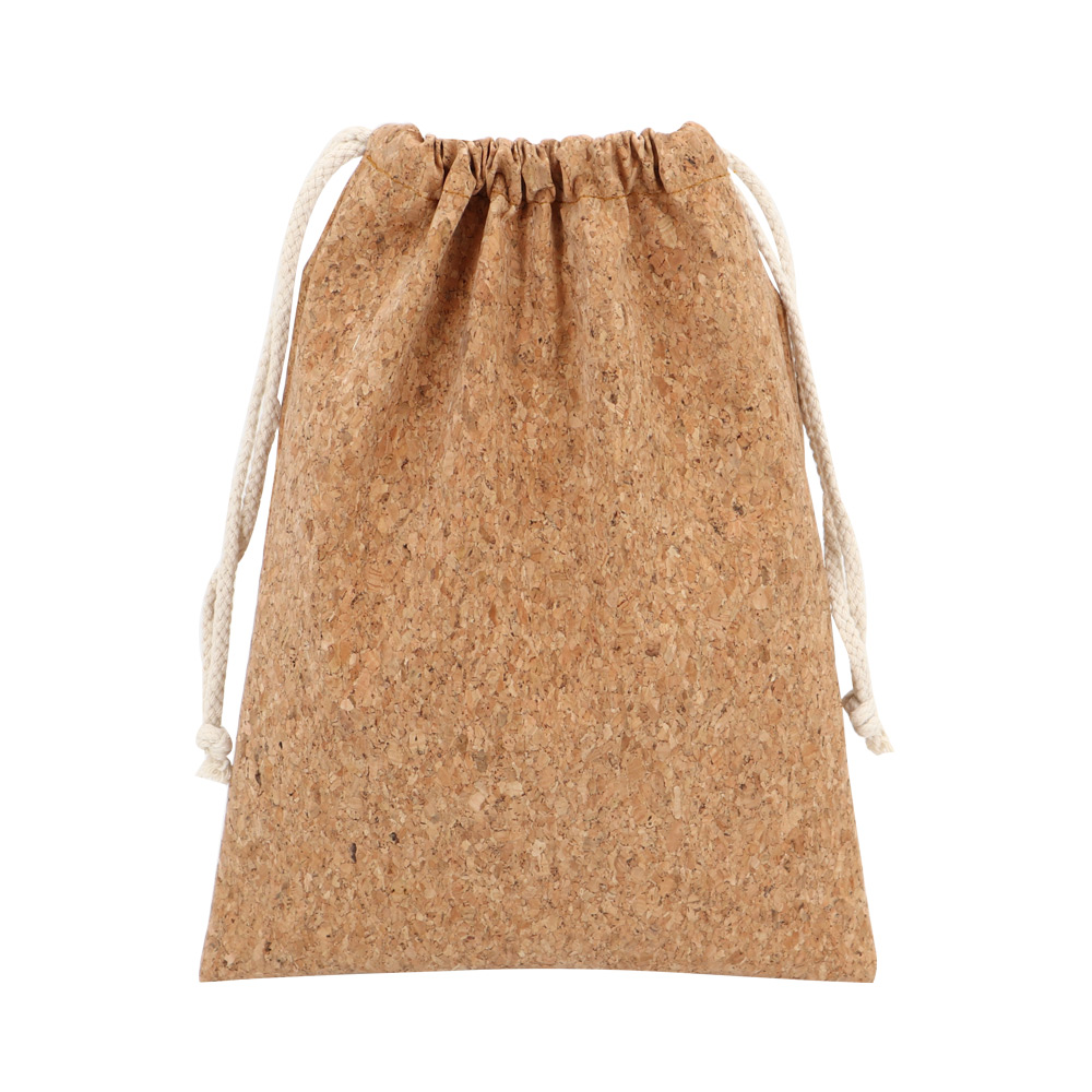 Lazy Cork Drawstring Bag Gift Packaging Cotton Canvas