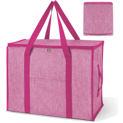 Home Storage Bag Non-woven Fabric Foldable with Handle