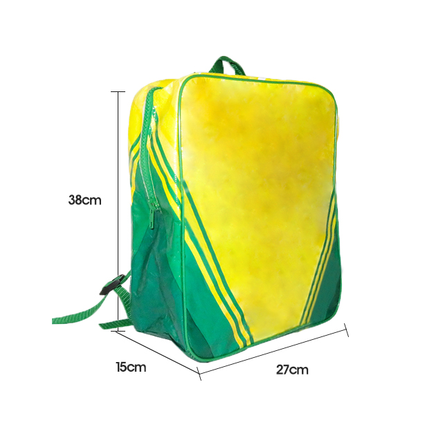 Custom Large Non-Woven Fabric Backpack Bag With Zippe