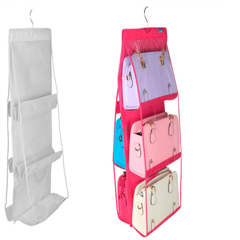 Pocket Hanging Handbag Organizer for Wardrobe