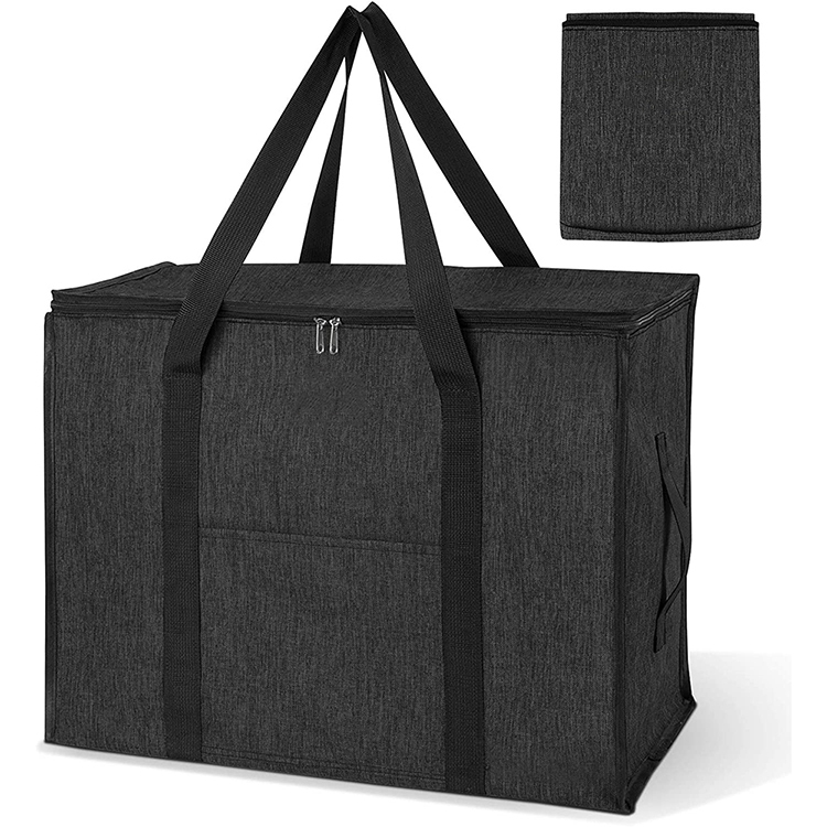 Home Storage Bag Non-woven Fabric Foldable with Handle