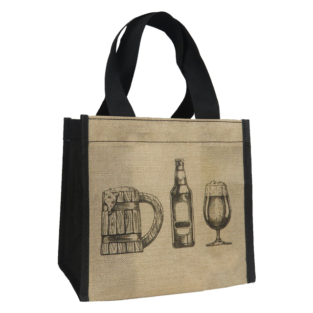 Wine Bag Non-Woven Jute With Handle