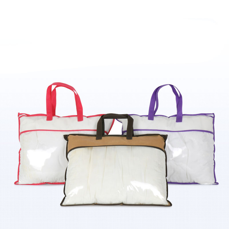 Custom Foldable Zipper Non-Woven Pillow Bag