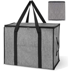 Home Storage Bag Non-woven Fabric Foldable with Handle