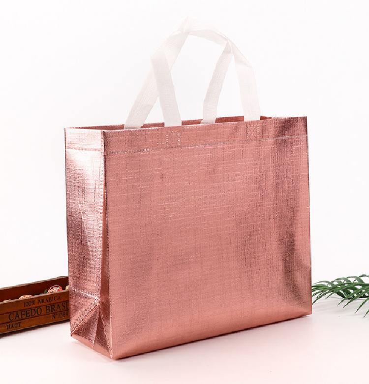 Laminated Non-Woven Bag Large Shopping Tote Bag