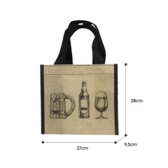 Wine Bag Non-Woven Jute With Handle