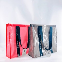 Custom Printing Semi-Transparent PP Woven Shopping Bag